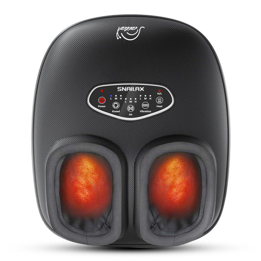 Shiatsu Foot Massager with Heat, Deep Kneading, Compression & Vibration, Electric Foot Massage Machine for Men Women