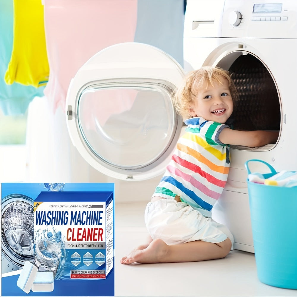 Washer Cleaner Tablets 25 Pack 2-in-1 Washing Machine and Dishwasher Cleaner Deodorizer for Entryways, Bedrooms and Living Spaces