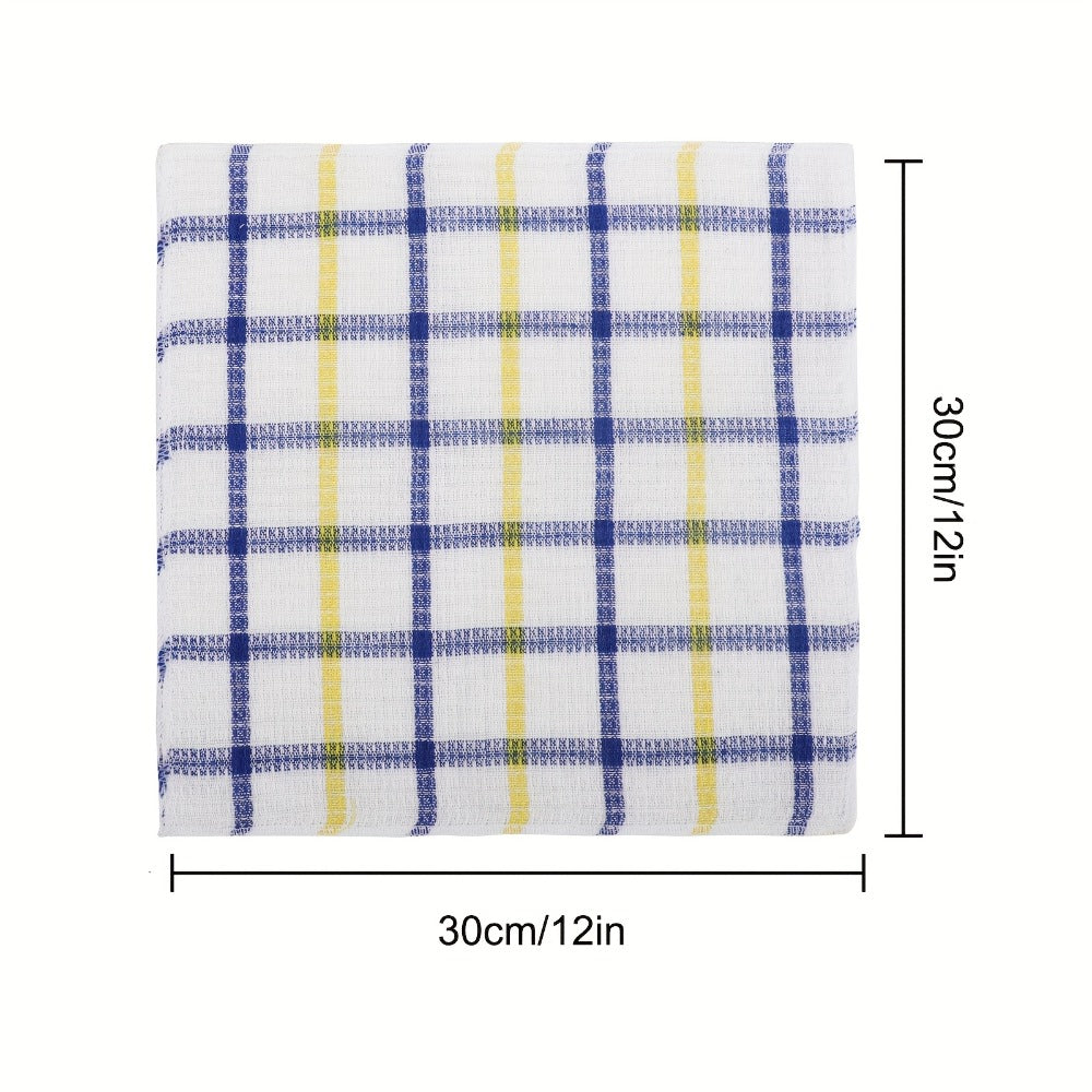 Kitchen Cleaning Cloths 24 Pack Soft Absorbent Reusable Dish Towels Square Dishcloths Durable Multi-Purpose Cleaning Rags for Home Kitchen