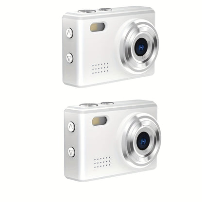Keychain Mini Digital Camera 16X Zoom Autofocus & Shock-Proof, 2.8-Inch Screen Point-and-Shoot Cam for Travel & Vlog