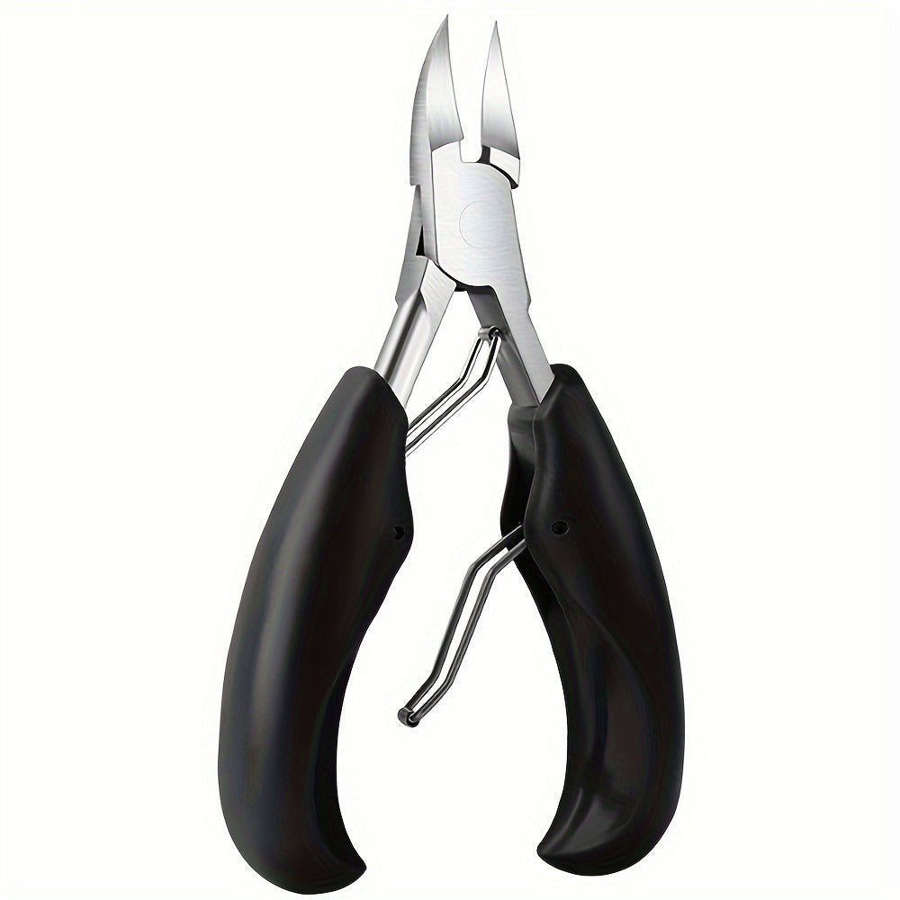 Toenail Clippers for Thick Nails & Ingrown Toenails 3 Pack Sharp Curved Blade Surgical Steel – Double Spring Ergonomic Podiatrist Nail