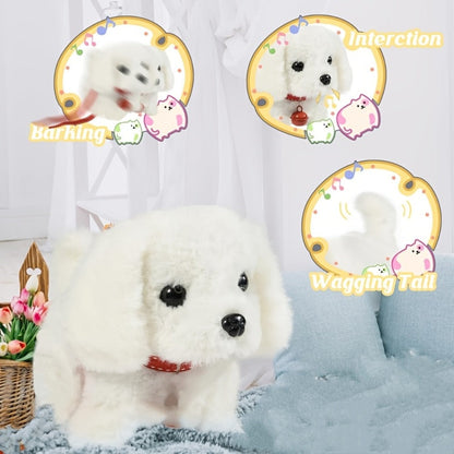 Walking Dog Toy for Kids Furry Interactive Puppy That Walks and Barks with the Listed Color, Size or Set Options for Everyday Use