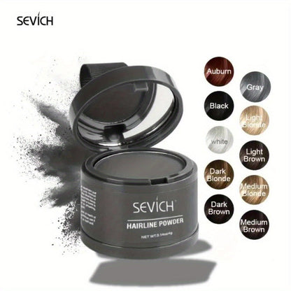 Root Touch Up Hair Powder for Thinning Hair & Gray Roots – Instant Hairline Concealer Shadow Topper, Long-Lasting Resistant Formula
