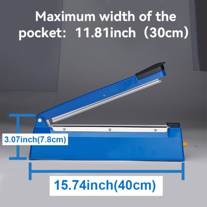 Impulse Heat Sealer 8" & 12", Adjustable Temperature Poly Bag Sealing Machine for Plastic, Mylar