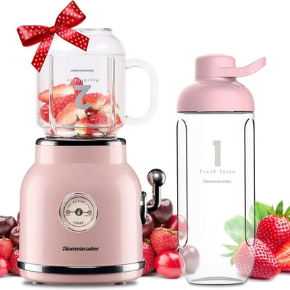 Personal Blender for Smoothies & Shakes - 20.3 oz Tritan Travel Cup with Lid, Portable Single Serve Smoothie Blender