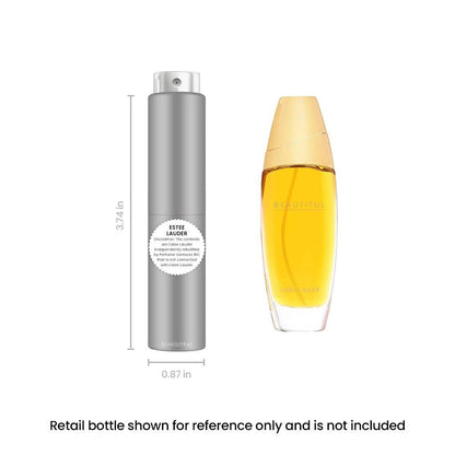Women's Perfume Estee Lauder Beautiful EDP Travel Spray 5ml – Romantic Floral Eau de Parfum with Rose, Tuberose & Sandalwood | Portable