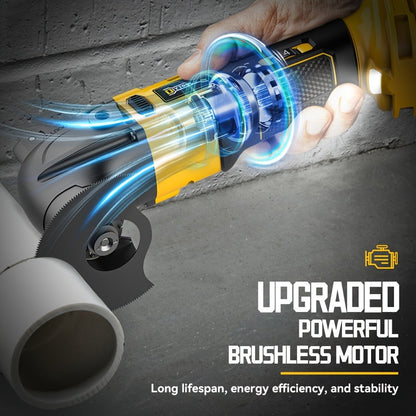 Oscillating Multi Tool Brushless Cordless Compatible with DeWalt 20V / 18V Battery, 21000 OPM Variable Speed