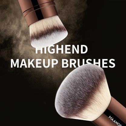 Makeup Brush Set, 20-Piece Aluminum Tube Handle Collection with Face, Eye and Kabuki Brushes plus Storage Bag
