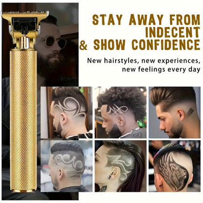 5-in-1 Electric Shaver Kit for Men Wet Dry Rotary Shaver – Bald Head Beard Nose Ear Trimmer with Digital Display