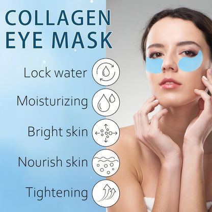 Retinol Collagen Eye Mask 60pcs 80g – Firming Under Eye Patches for Dark Circles, Puffiness, Sagging & Fine Lines