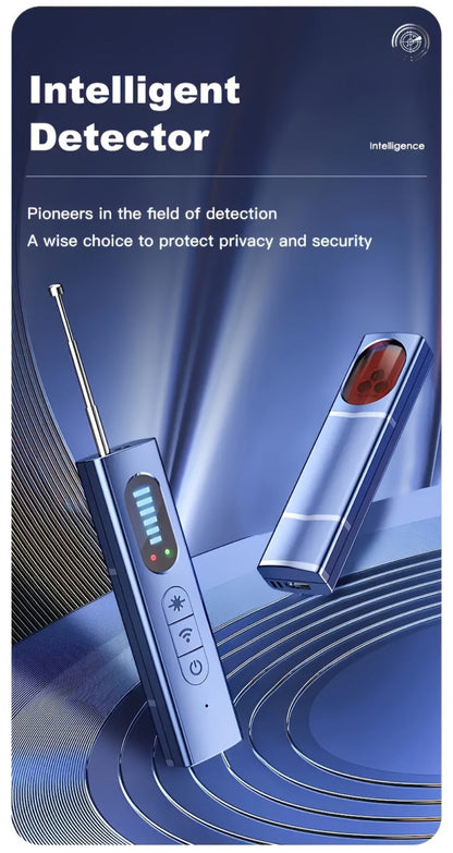 Hidden Camera Detector Anti-Spy RF Signal Scanner, GPS Tracker Finder, Wireless Bug Detector, Portable Protection for Hotels