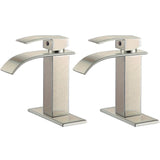Brushed Nickel X 2