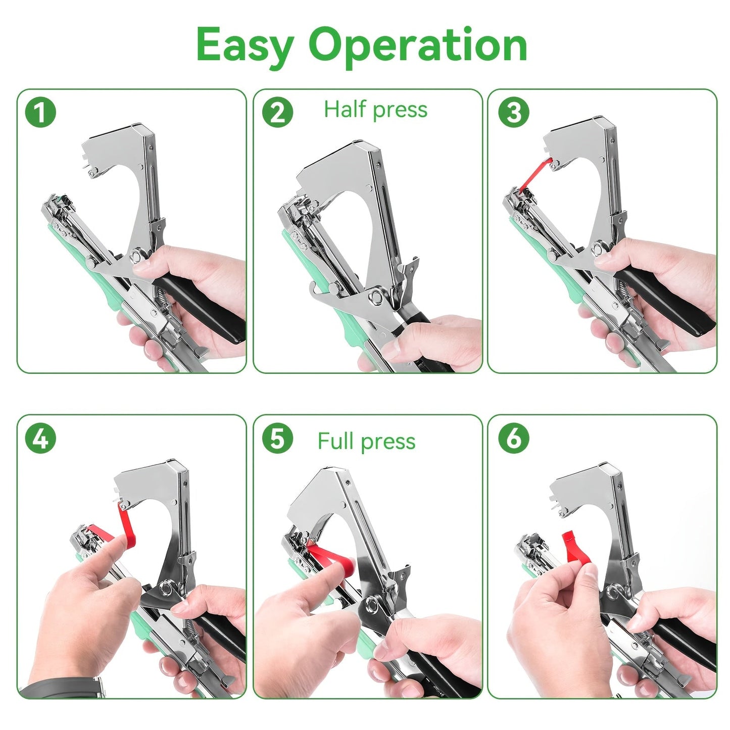 Plant Tapener | Garden Tying Machine Tape Rolls Vine Tomato Grape