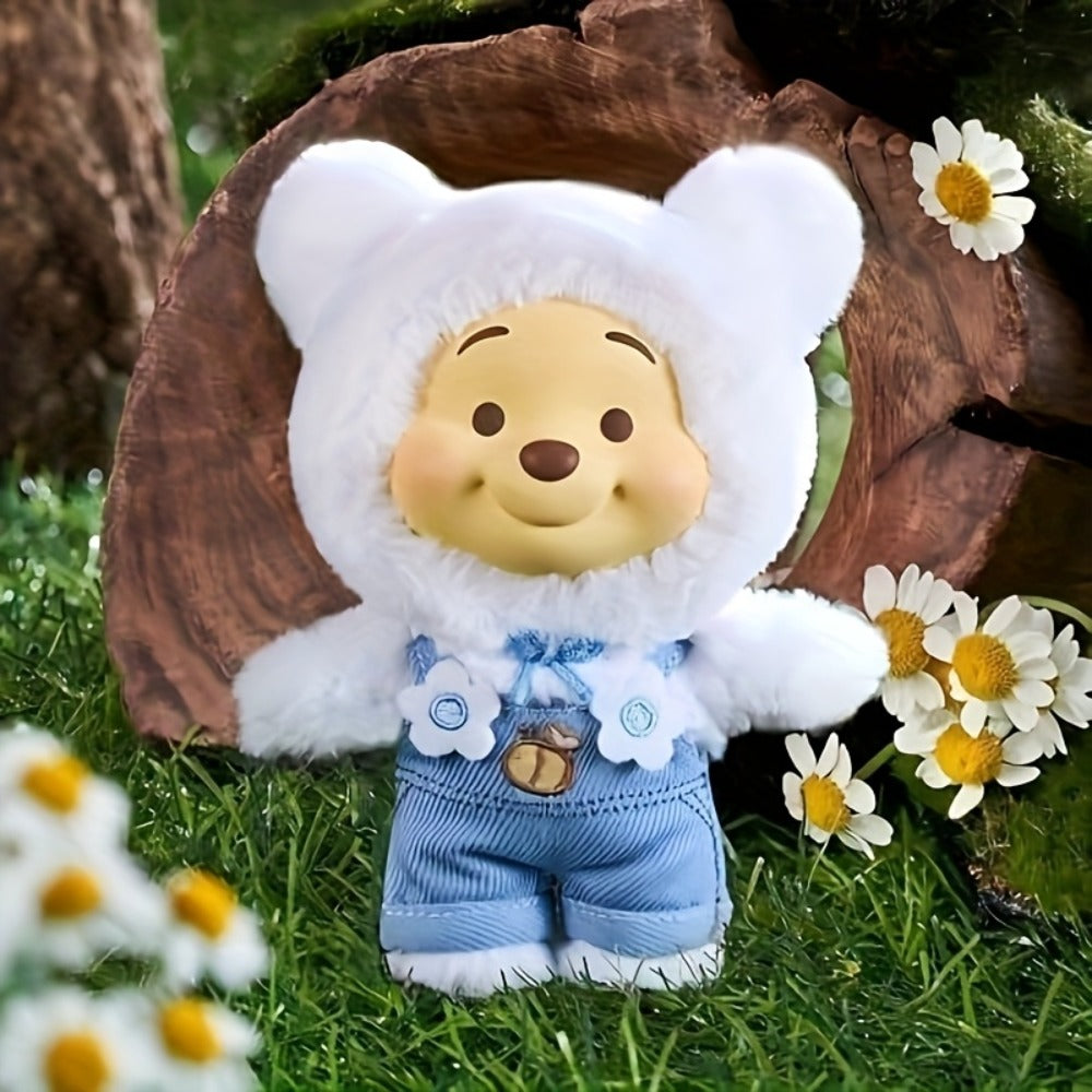 Winnie the Pooh Plush Toy MINISO Disney Candy Series, Licensed Stuffed Animal 1pc Random Style