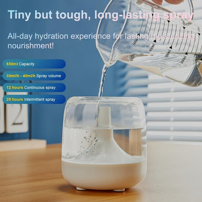 USB Humidifier with 7-Color Night Light for Entryways, Bedrooms and Living Spaces, with the Listed Configuration