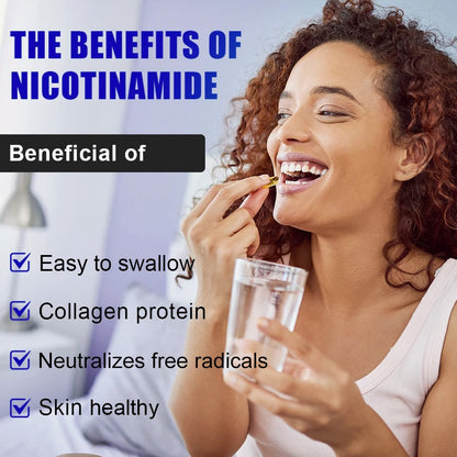 Resveratrol & NAC Supplement 120 Capsules with NAD, Collagen Peptides, Hyaluronic Acid, CoQ10, Quercetin & Omega-3