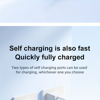 10000mAh Mobile Power, 22.W Magnetic Charging Treasure, Comes with Convenient Dual Cable, with LED Power Display