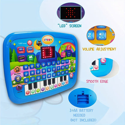 Educational Learning Machine for Kids with 2.2" Screen Alphabet Numbers Music Animals Piano Keys