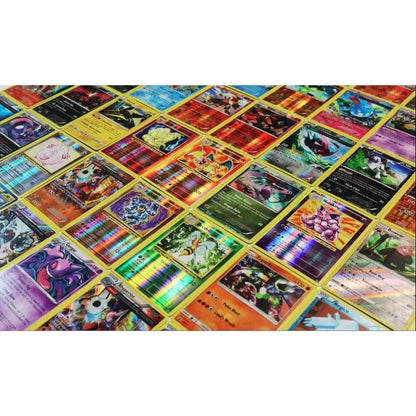 Pokemon-Labeled Holographic Trading Card Assortment, 25 Cards with Korean Bonus Pack and Gift Box