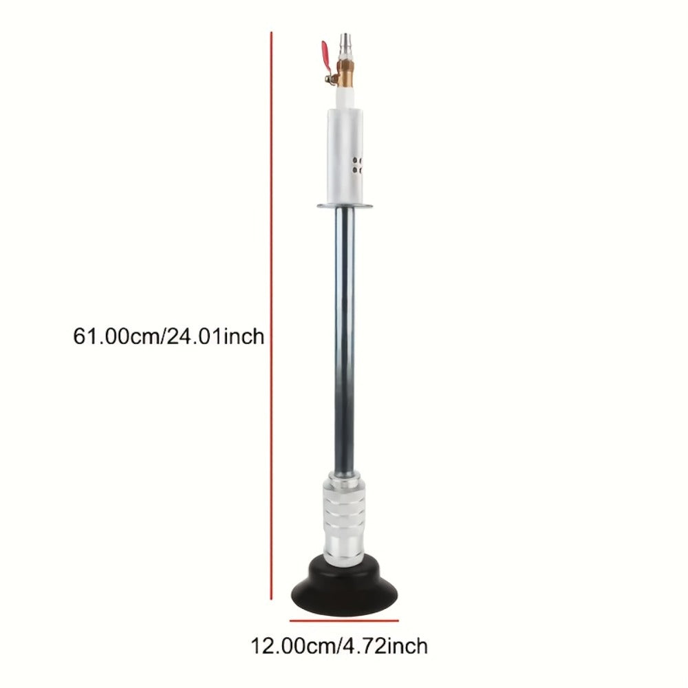 Air Pneumatic Dent Puller Car Body Repair Tool – Suction Sheet Metal Drawing Hammer for Auto Dent Removal, Steel Construction
