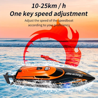 Remote Control Speedboat 25KM/H with Auto Flip Reset Night Light & Low with the Listed Color, Size or Set Options for Everyday Use