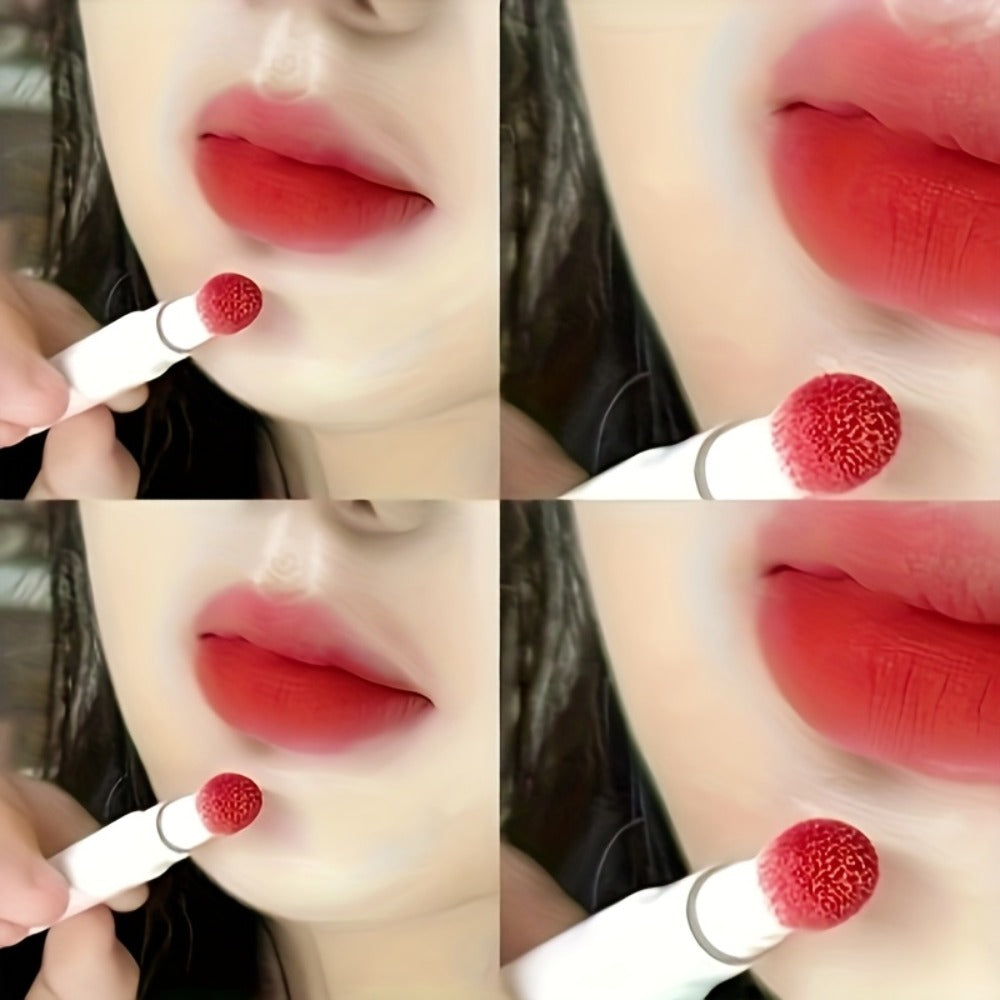 Velvet Matte Lip Glaze 5pcs Set, Waterproof Sweat-Resistant Non-Stick Cup Liquid Lipstick, Mist Texture Smooth Application