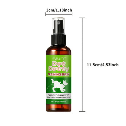 Puppy Potty Training Spray – Pheromone-Inspired Indoor Spot Guidance for Dogs & Cats, Helps Puppies & Kittens Recognize the Right Bathroom