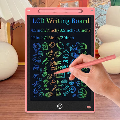 Large LCD Drawing Tablet for Kids 16 & 20 Inch, Colorful Erasable Electronic Doodle Board Reusable Writing Pad