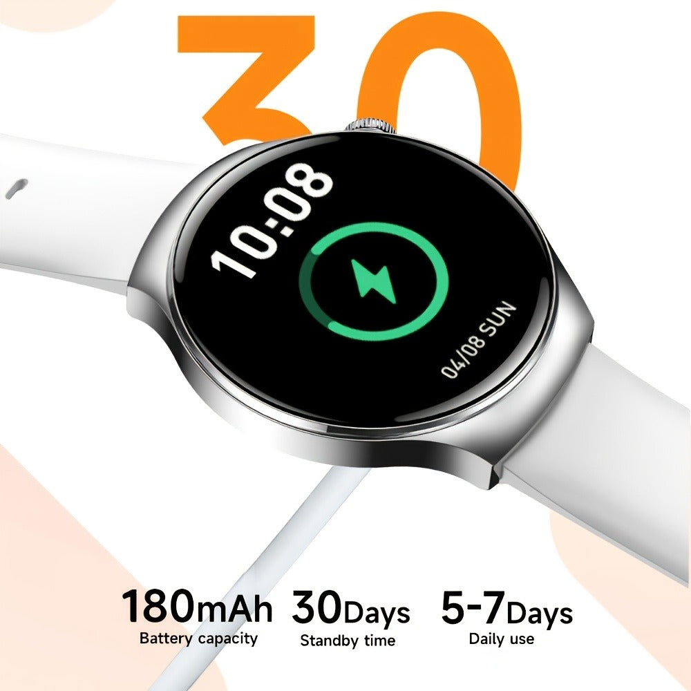 Watch 4 Pro Business Smartwatch for Men & Women, Wireless Calling, Weather Alerts, Music Control, Message Notifications