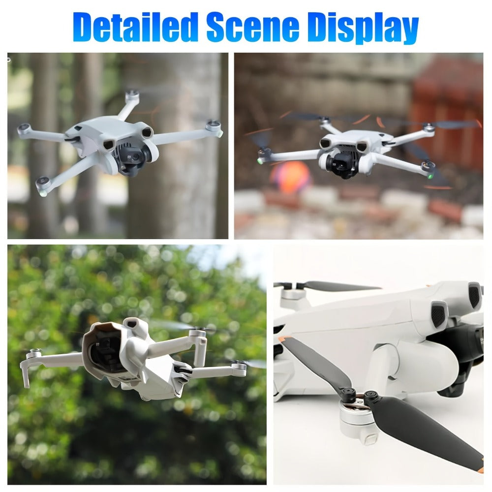 DJI Mini 3 Replacement Propellers 16pcs, Low-Noise Quick-Release Drone Blades Upgrade Kit with Screws & Screwdrivers