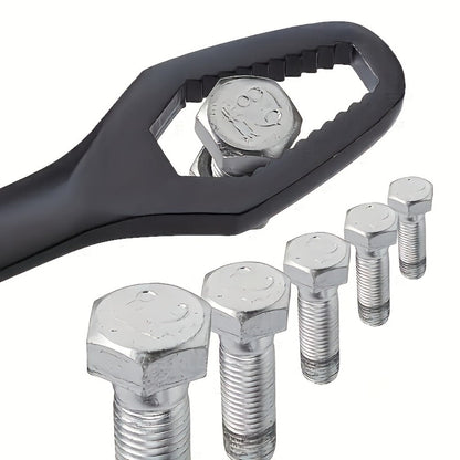 Torx Wrench Set 2pcs Adjustable Self-Tightening Dual End Carbon Steel Portable Handle for Home, Garage and DIY Projects