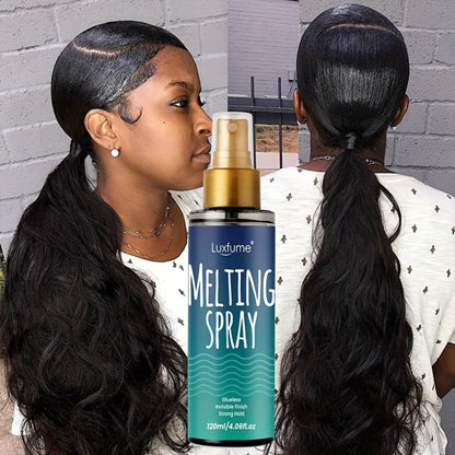 Strong Hold Hair Spray 24H for Women and Men – Flexible Natural Finish Shapes Hair, Secures Wigs and Controls Edges