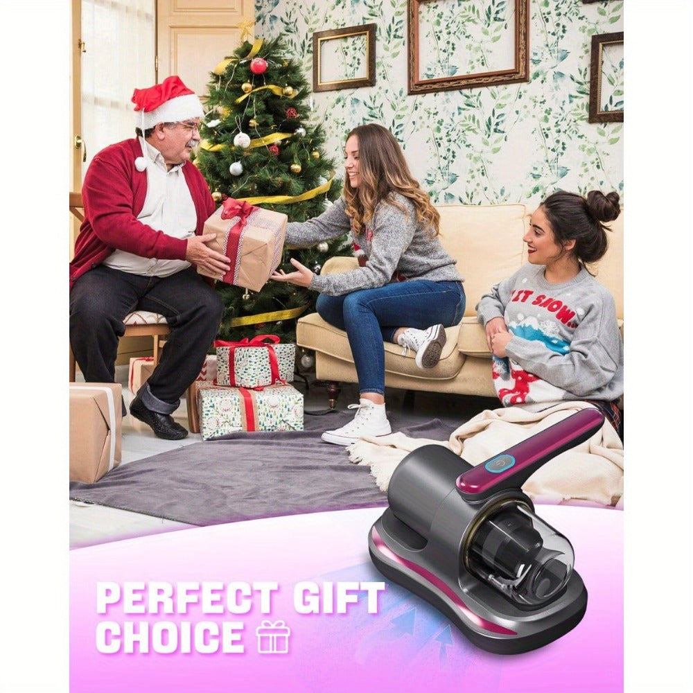 Cordless Mattress Vacuum Cleaner Handheld Bed Vacuum for Dust Mites, Allergens & Pet Hair – Portable Wireless Upholstery Vacuum