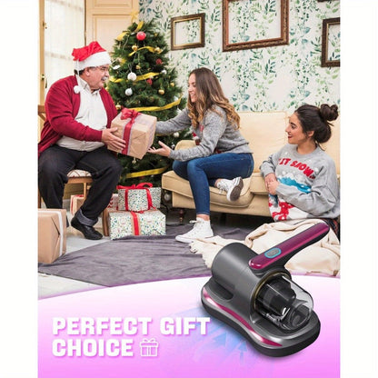 Cordless Mattress Vacuum Cleaner Handheld Bed Vacuum for Dust Mites, Allergens & Pet Hair – Portable Wireless Upholstery Vacuum