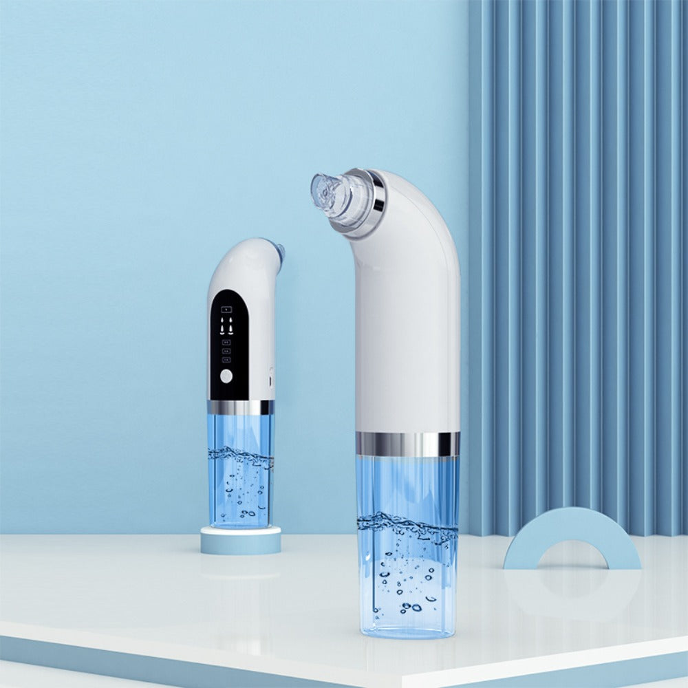 Pore Vacuum Blackhead Remover 6 Accessories 3-Speed Adjustable Suction USB Rechargeable for Bath Time, Home Spa and Personal Care