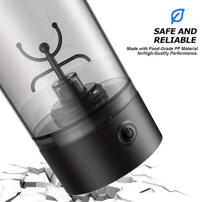 Electric Protein Shaker Bottle 24oz USB Rechargeable Self Stirring Blender Cup Portable Gym for Entryways, Bedrooms and Living Spaces