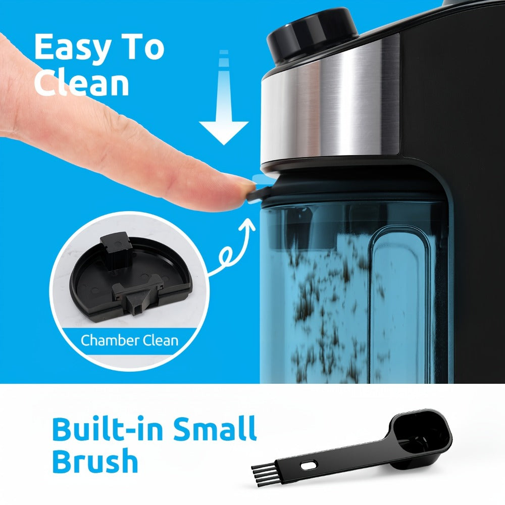 Burr Coffee Grinder Electric, Coffee Bean Grinder with 40-Second Digital Timer, 25 Precise Grind Settings