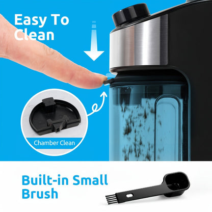 Burr Coffee Grinder Electric, Coffee Bean Grinder with 40-Second Digital Timer, 25 Precise Grind Settings