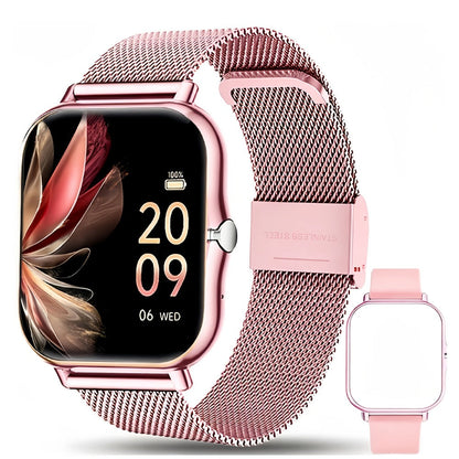 Smartwatch with Calling, Heart Rate and Sleep Displays, Sport Modes and Magnetic Charging for Daily Wear