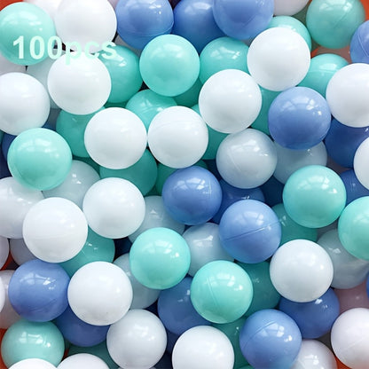 Ball Pit Balls 100/200 Pcs for Babies Toddlers PE Colorful Ocean Play Balls with the Listed Color, Size or Set Options for Everyday Use