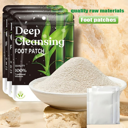 Foot Detox Pads Value Set 50pcs & 150pcs – Bamboo Vinegar & Ginger Deep Cleansing Overnight Patches, Alcohol-Free Natural Plant Formula