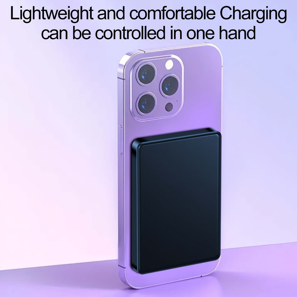 MagSafe Compatible Magnetic Power Bank 5000mAh Ultra Slim 20W Fast Charging, Portable Charger for iPhone 17 16 15 14 13 12
