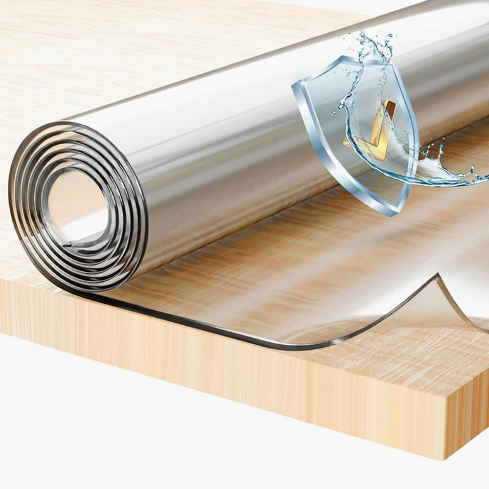 Tablecloth Clear PVC Protector in 1.5mm Thickness with 35 Rectangle and Square Size Options