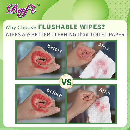 Flushable Wipes for Adults 1200 Count 15 Packs Unscented Toilet Wipes No Alcohol 100% Plant for Entryways, Bedrooms and Living Spaces