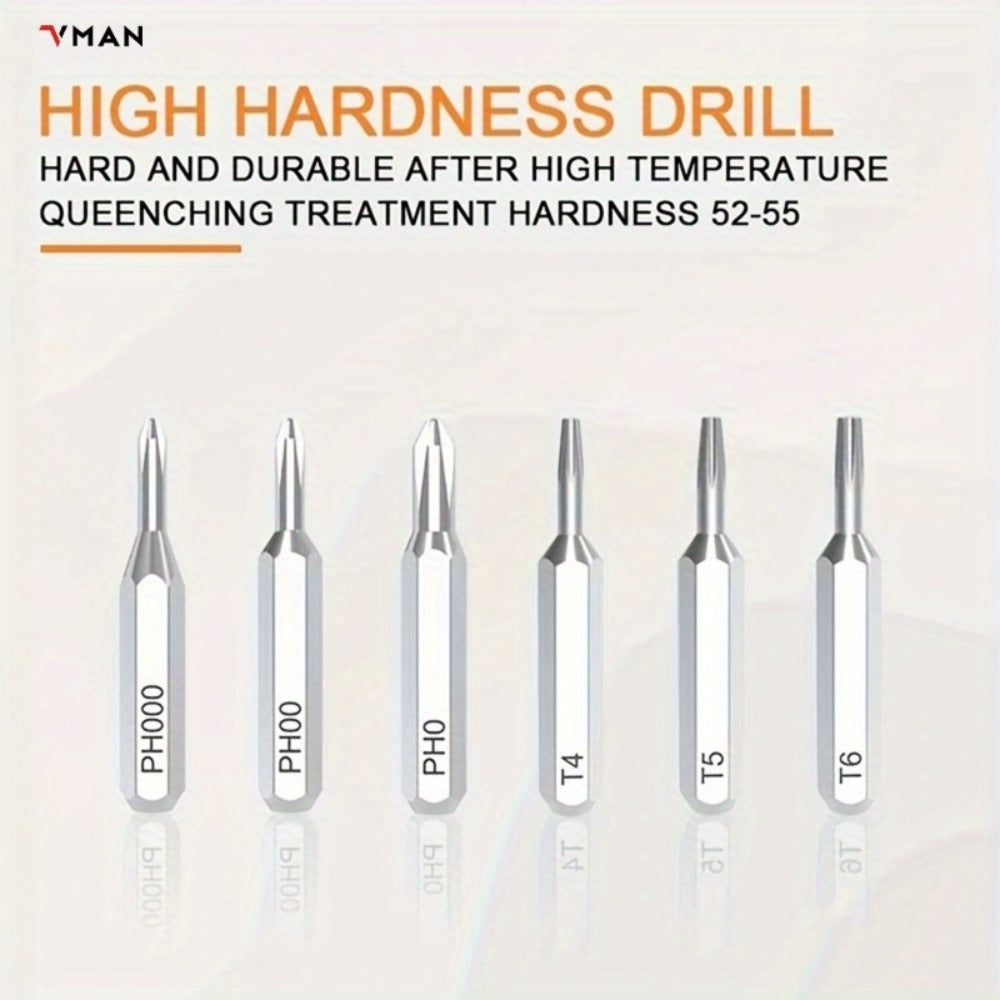 142-in-1 Electric Precision Screwdriver Tool Kit, Rechargeable Cordless Electric Screwdriver with 120 Bits & 22 Tools