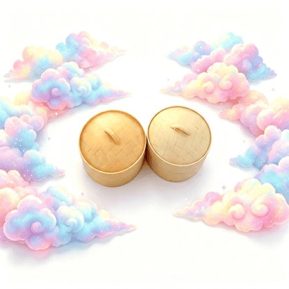 Squishy Dumpling Stress Toy Set 6pcs, Slow Rise Squishies with Steamer, Cute Expressive Faces, Fidget Sensory Toy for Kids & Adults