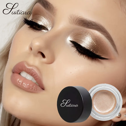Jelly Gel Eyeshadow 2 Pack Sunset Copper Shimmer High Gloss Metallic Finish Fade Resistant, for Makeup, Travel and Everyday Vanity Use