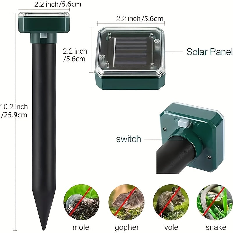 Outdoor Solar Lights for Yard, Solar Outdoor Lights for Garden, LED Landscape Path Lights IP44, Solar Lawn Projection Lights for Yard