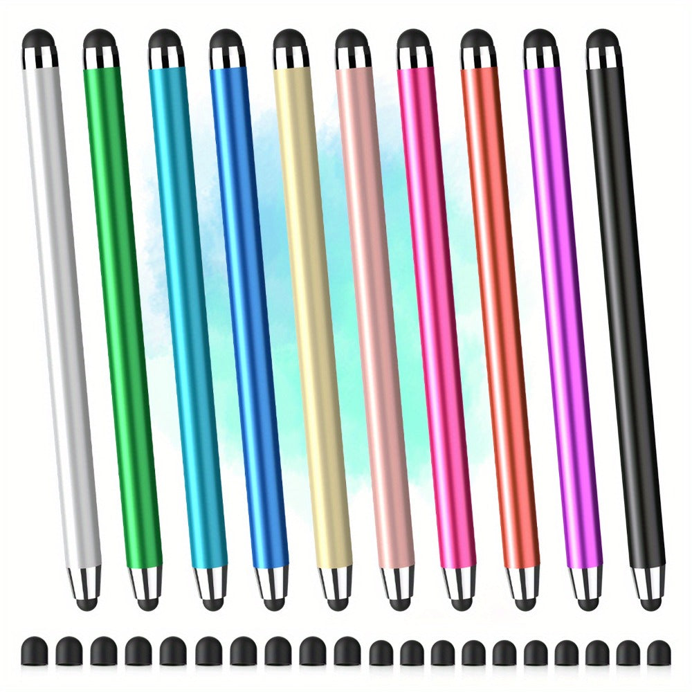 Stylus Pen 10 Pack Universal 2-in-1 Touch Screen Pen Compatible with iPad iPhone Android Samsung for an Everyday Personal Care Routine