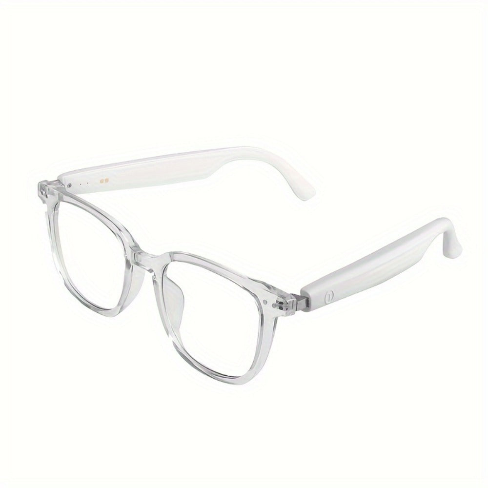 Smart Glasses Photochromic Bluetooth Audio Eyewear with Magnetic Charging and Four Frame Color Options